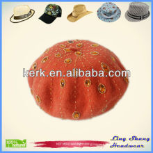 New Fashion Sewing Bead Beret Hat